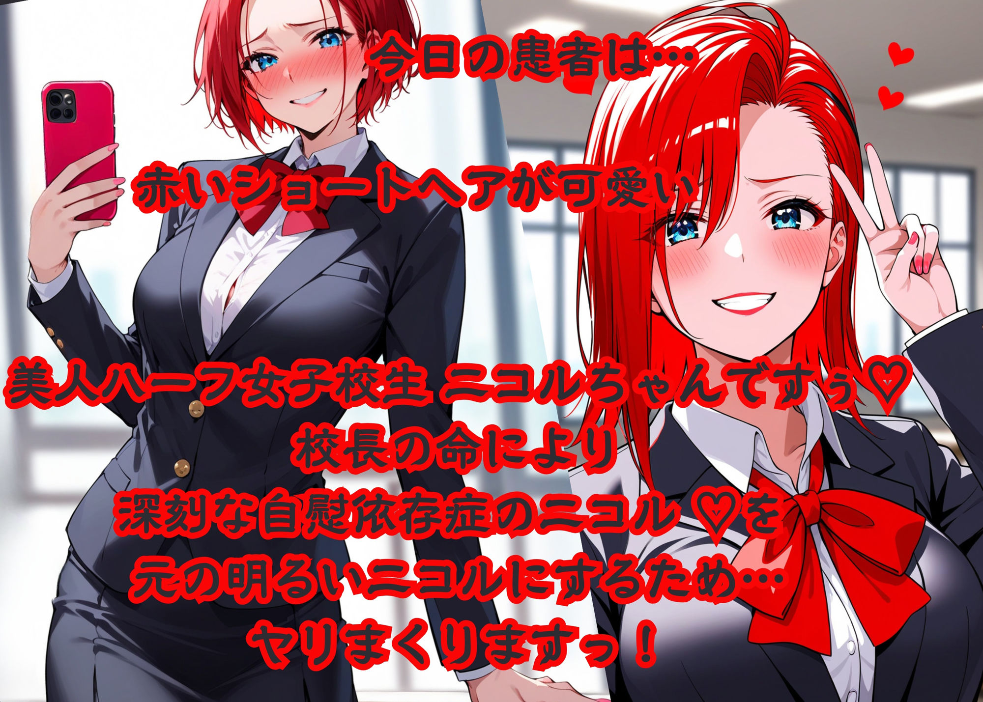 サンプル画像1:新 名門女子校の悩める女子校生マル秘治療 大作戦 ニコルの場合(AIiiii〜) [d_558961]