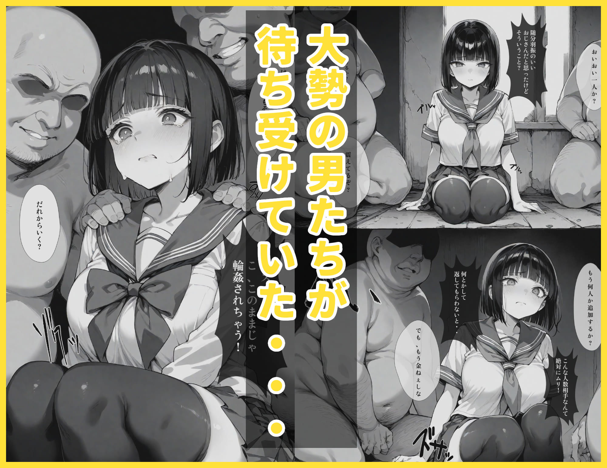 サンプル画像2:援交JKが快楽堕ちする話(わっぺ堂) [d_559113]