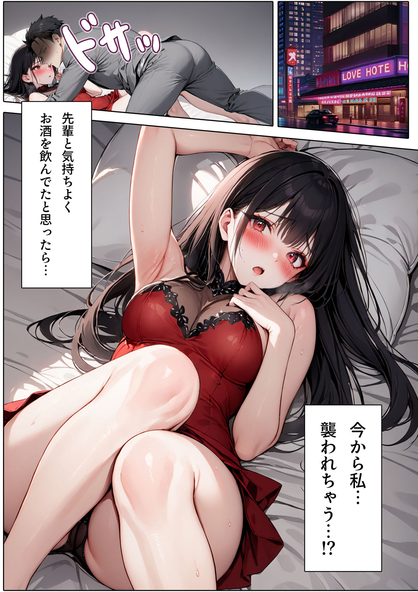 サンプル画像1:酔い夜の誘惑(もりだい) [d_559725]
