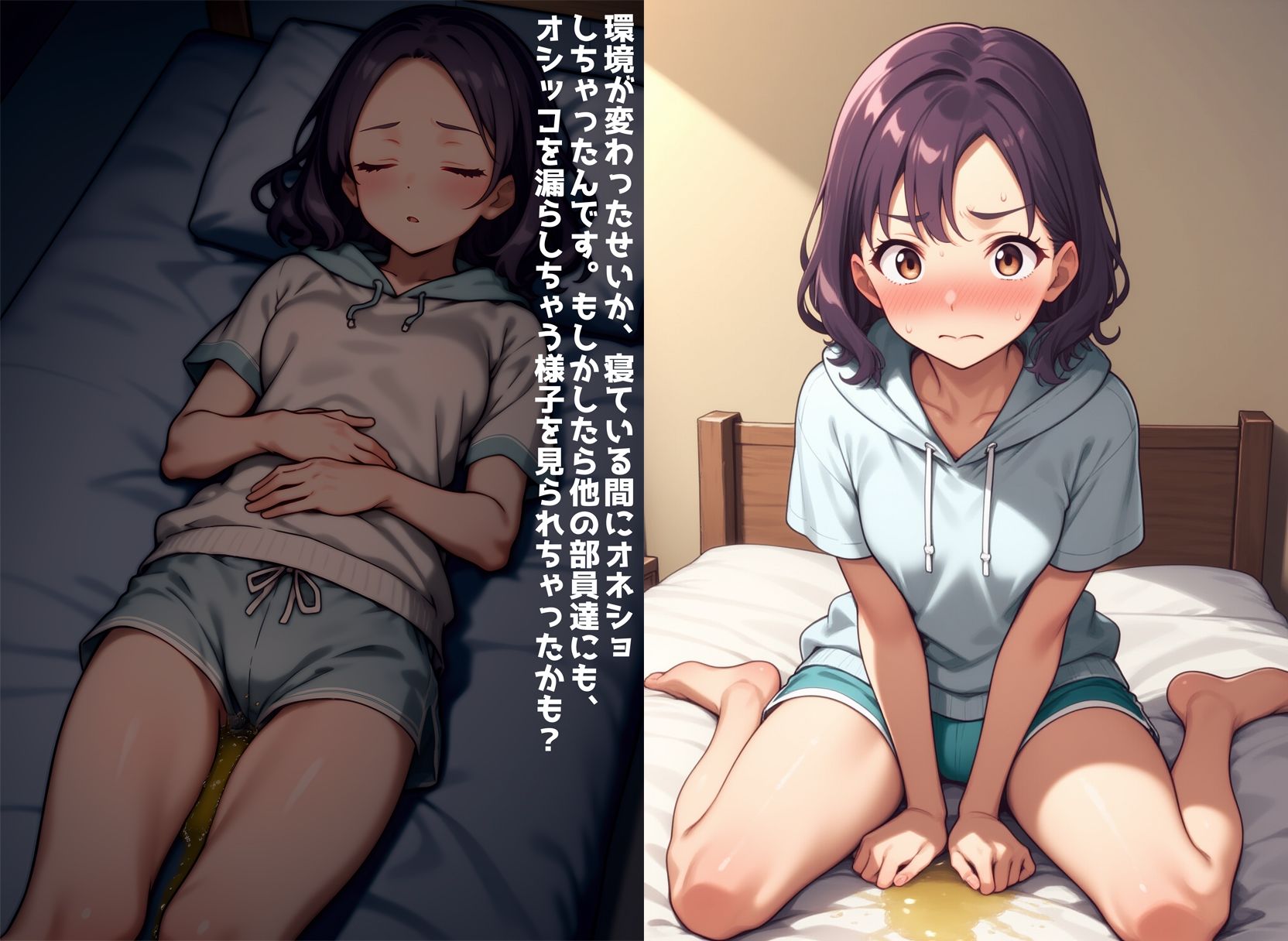 学園指定オムツカバー矯正少女 画像5