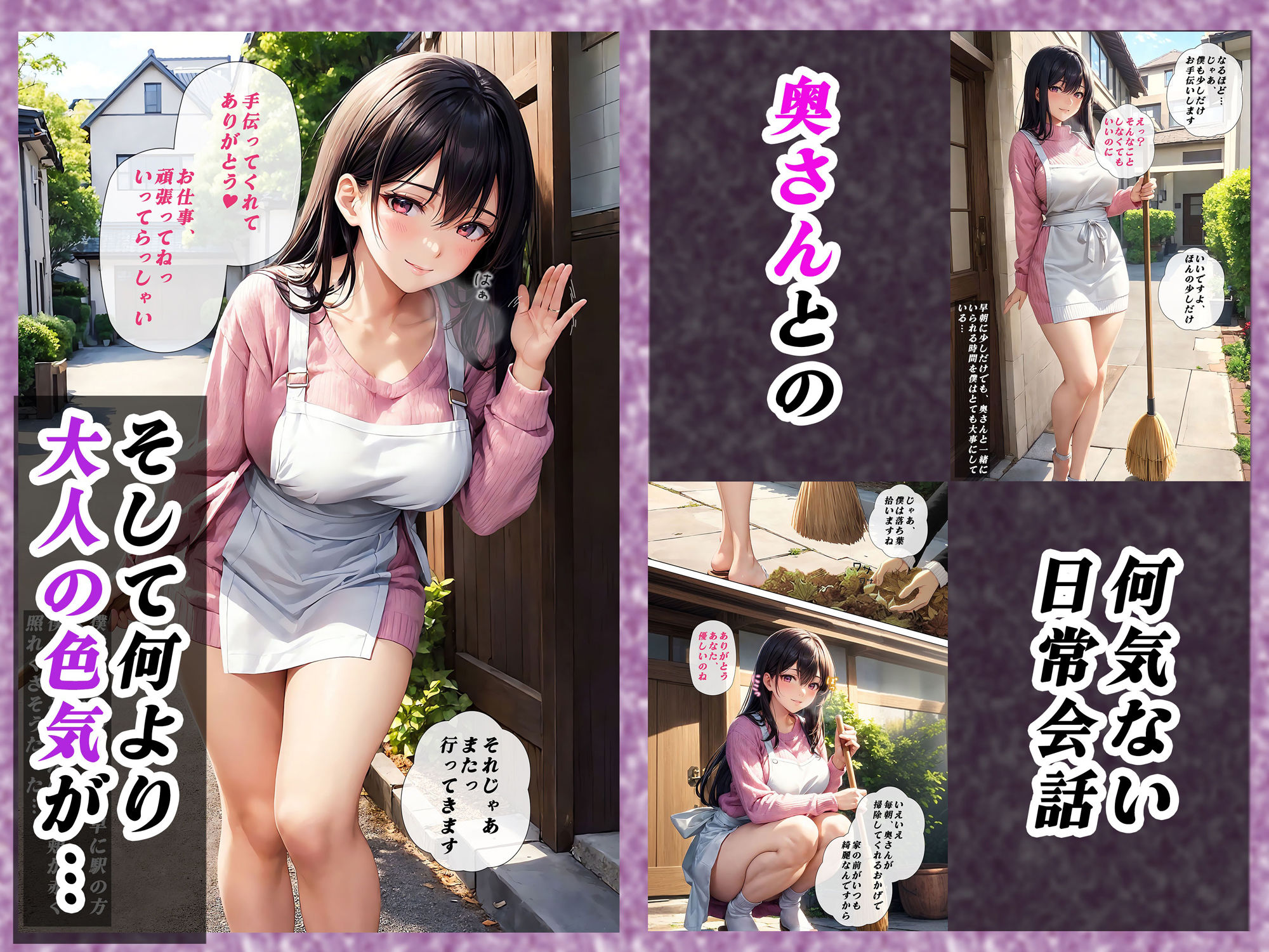 サンプル画像3:隣りの奥さん  〜秘密の関係の始まり〜(PacificOcean) [d_560146]