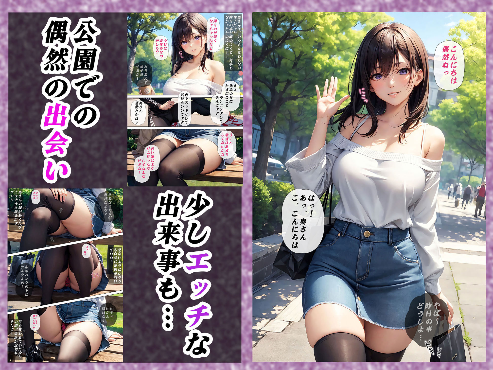 サンプル画像6:隣りの奥さん  〜秘密の関係の始まり〜(PacificOcean) [d_560146]