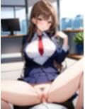 時間停止して生意気女上司の処女をガバガバにした