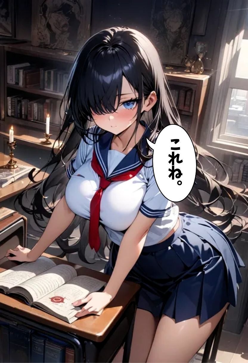 爆乳オカルト部員と濃厚初セックス 画像8