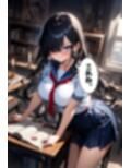爆乳オカルト部員と濃厚初セックス