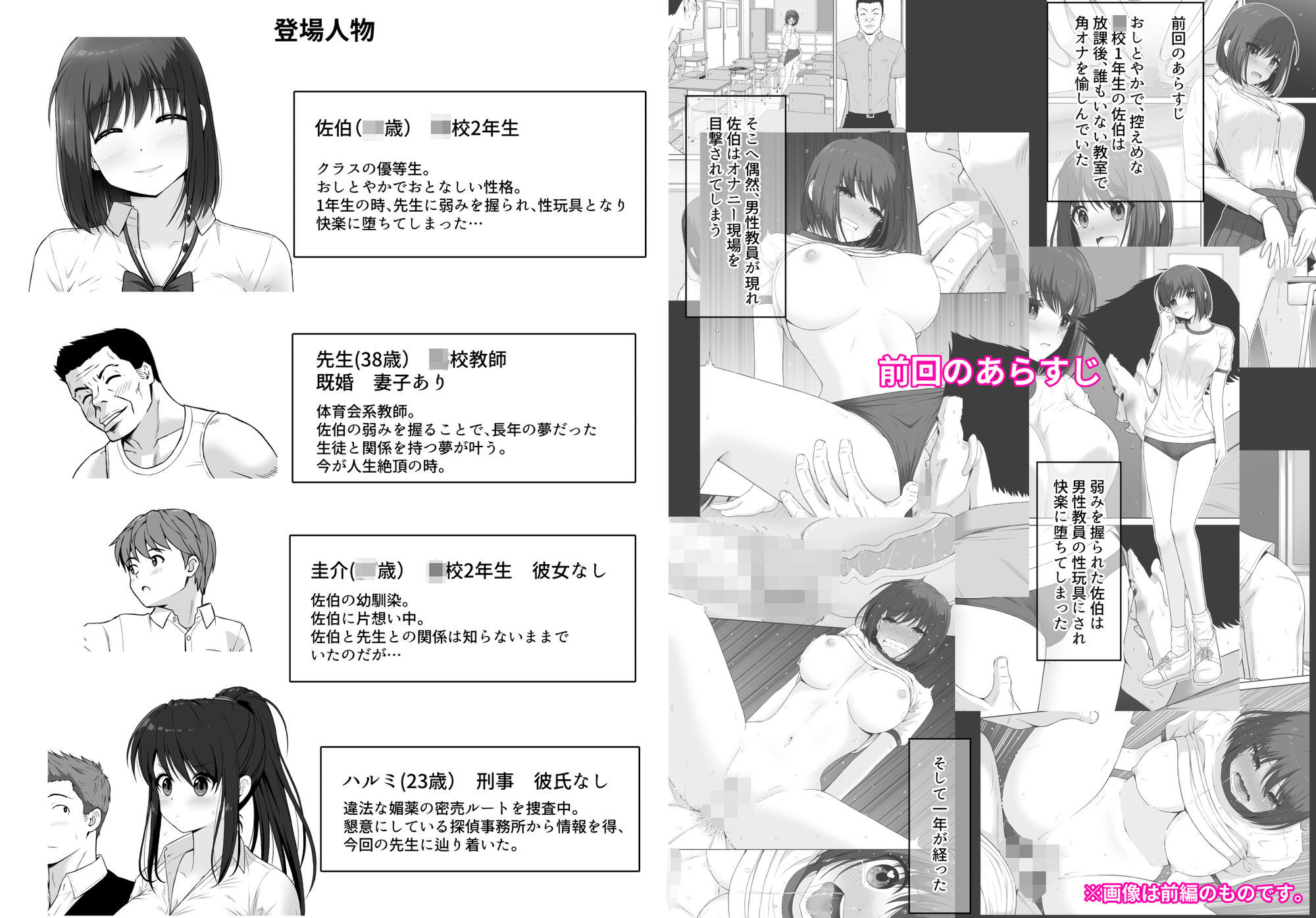 サンプル画像1:放課後  性徒指導＜後編＞(つじもと庵) [d_560998]