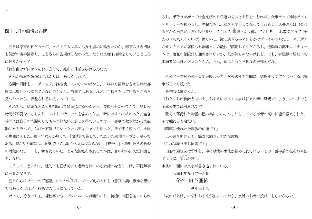 サンプル画像2:800万円のDVR:酷虐使役編(SMX工房) [d_561245]