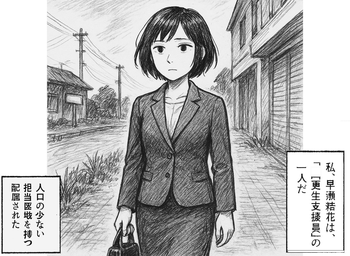 サンプル画像1:ひきこもり更生支援員(dia202503) [d_561391]