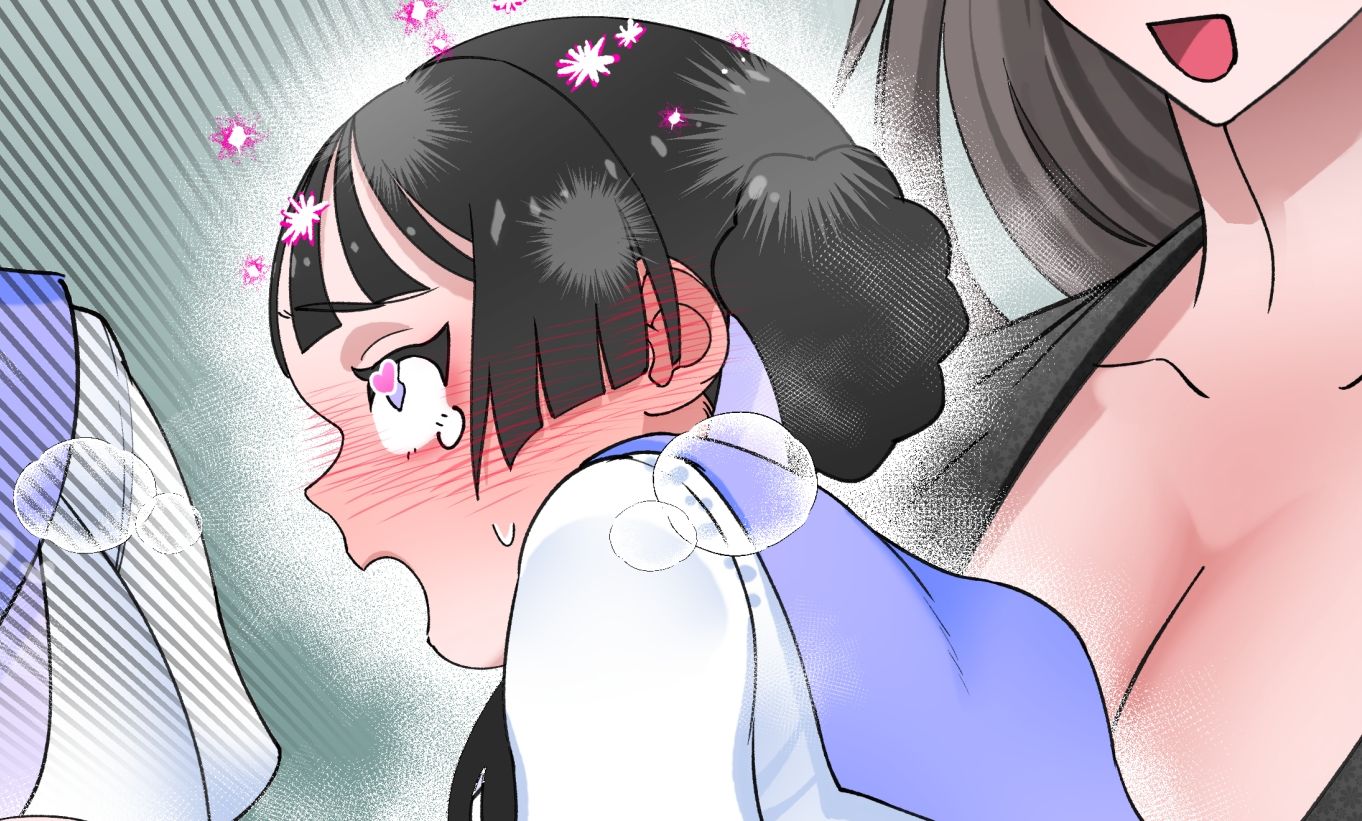 サンプル画像6:歩いてるだけでふたちんを搾られてしまうふたなり姫ちゃんの一日。(テリヤキササミ丼) [d_562390]