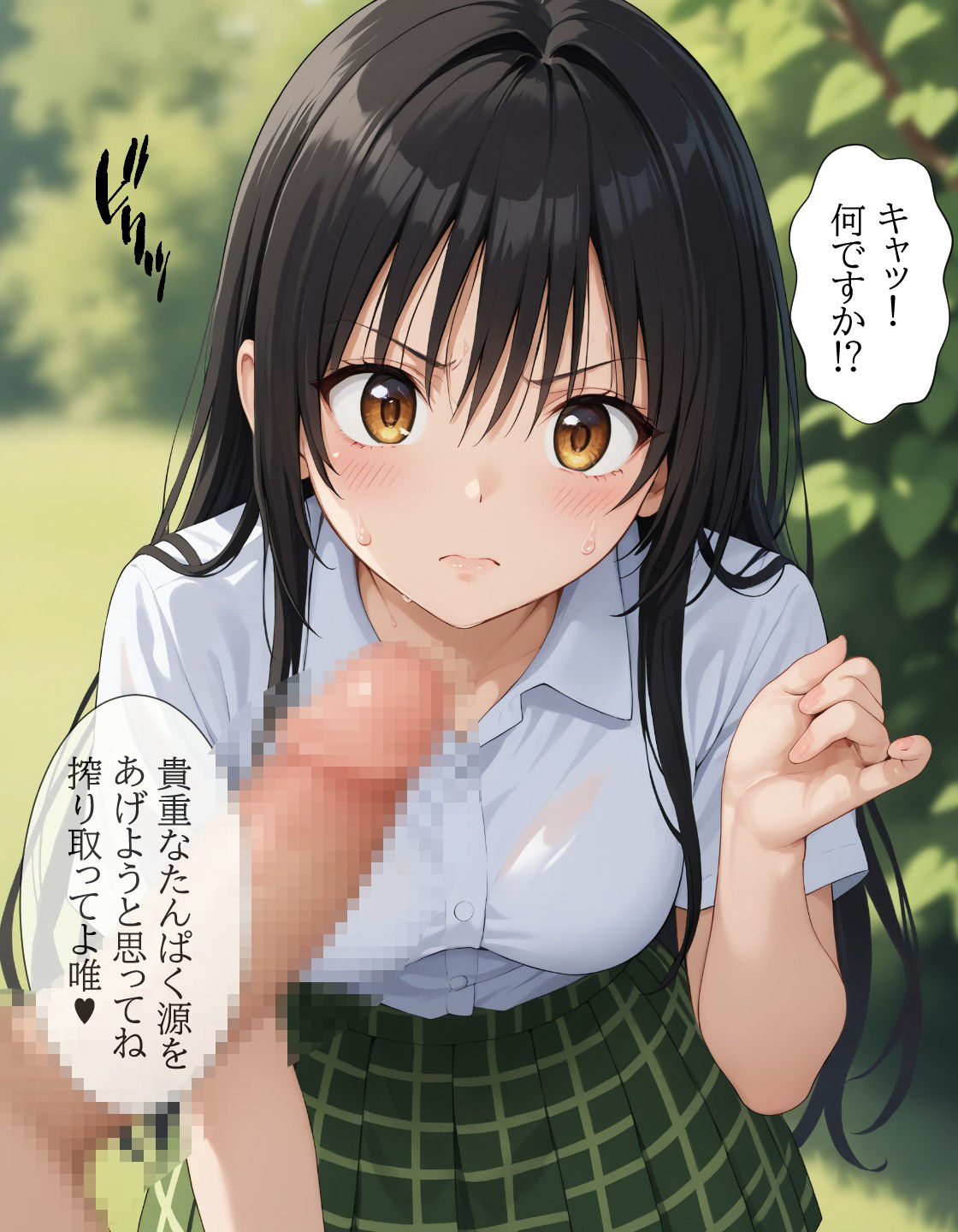 サンプル画像2:もしも古〇川唯と無人島で二人きりになったら(かんちゃんぺんちゃん) [d_562961]