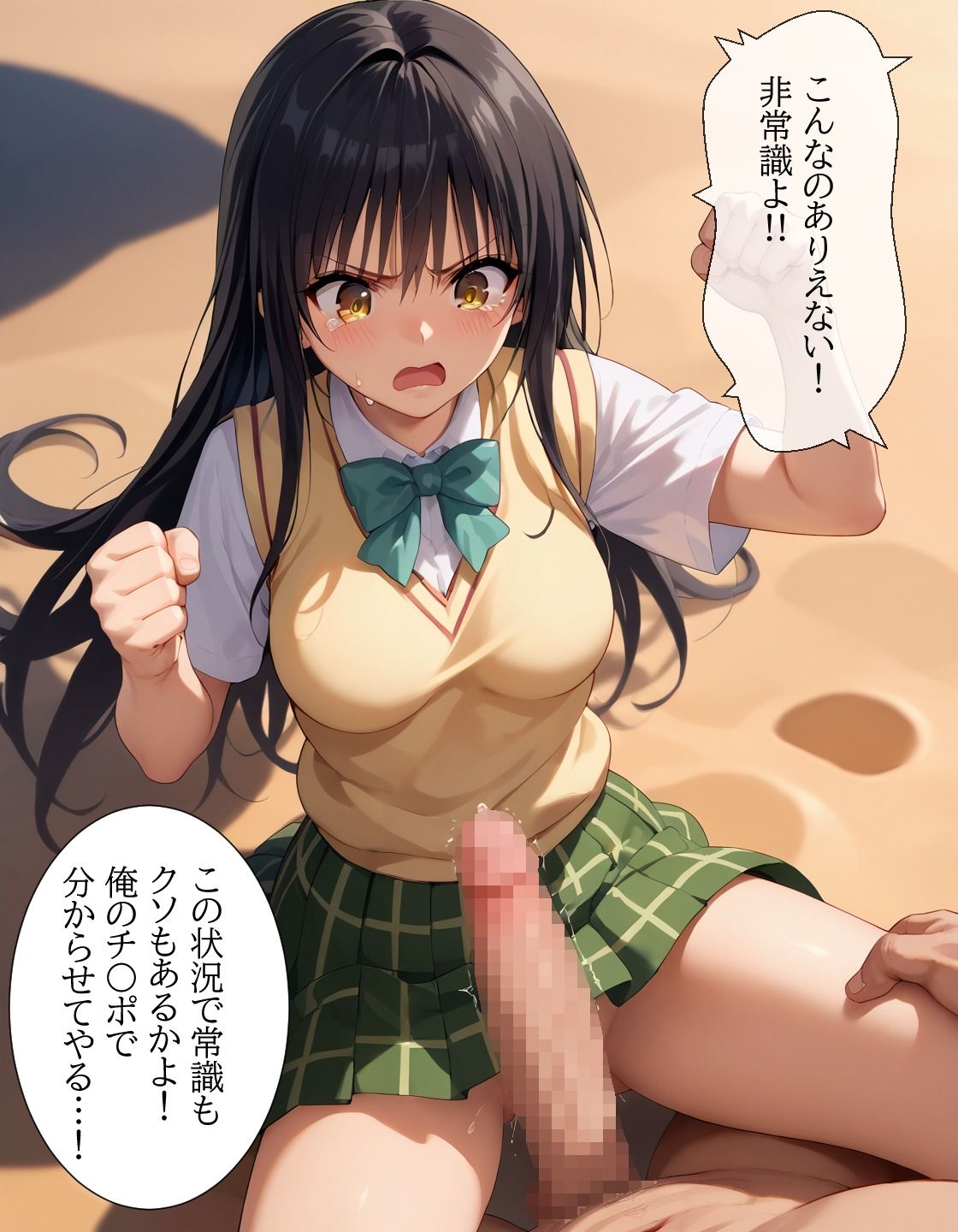 サンプル画像4:もしも古〇川唯と無人島で二人きりになったら(かんちゃんぺんちゃん) [d_562961]