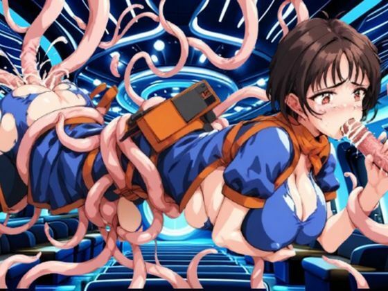 サンプル画像2:ブロックベーダーの虜囚(nawomi) [d_563227]