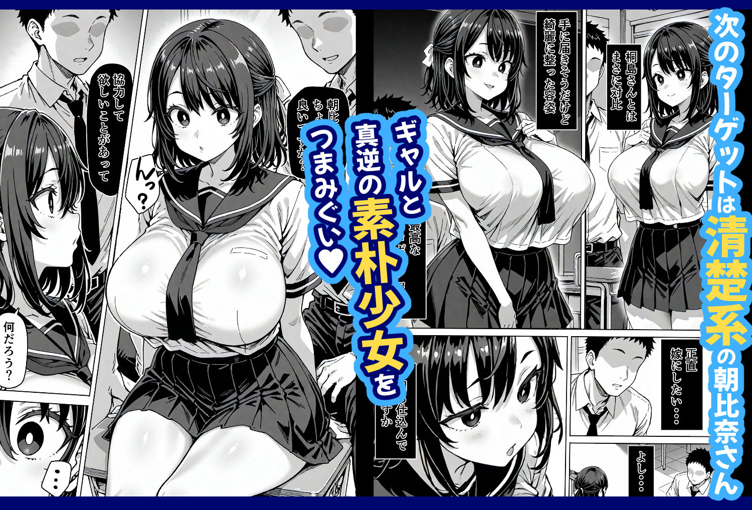 サンプル画像6:卒アル催●アプリ クラスメイトを支配できる卒業アルバム ギャル編(ももみ屋) [d_563808]