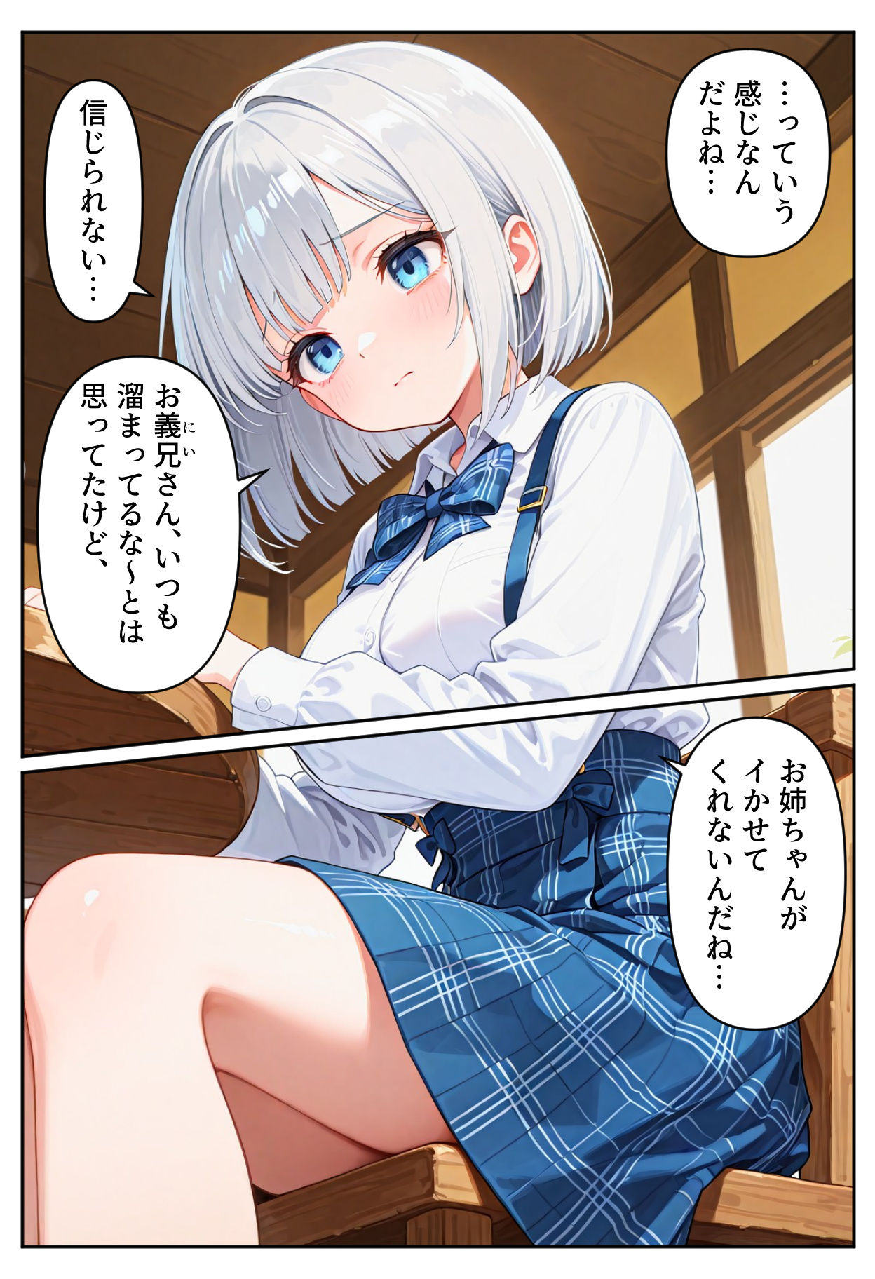 サンプル画像4:【逆NTR】彼女の妹に誘われて3(AI天獄) [d_563895]