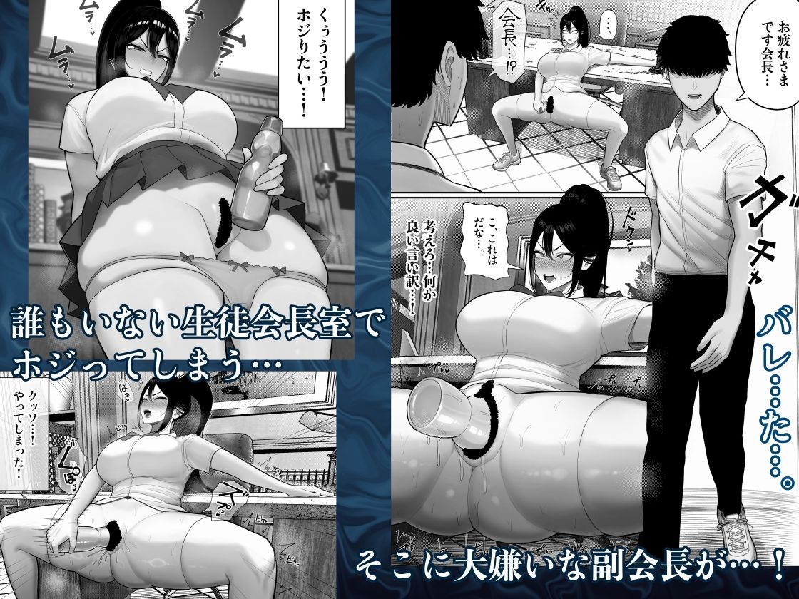 サンプル画像2:生徒会長はホジりたい(くるくる) [d_564124]