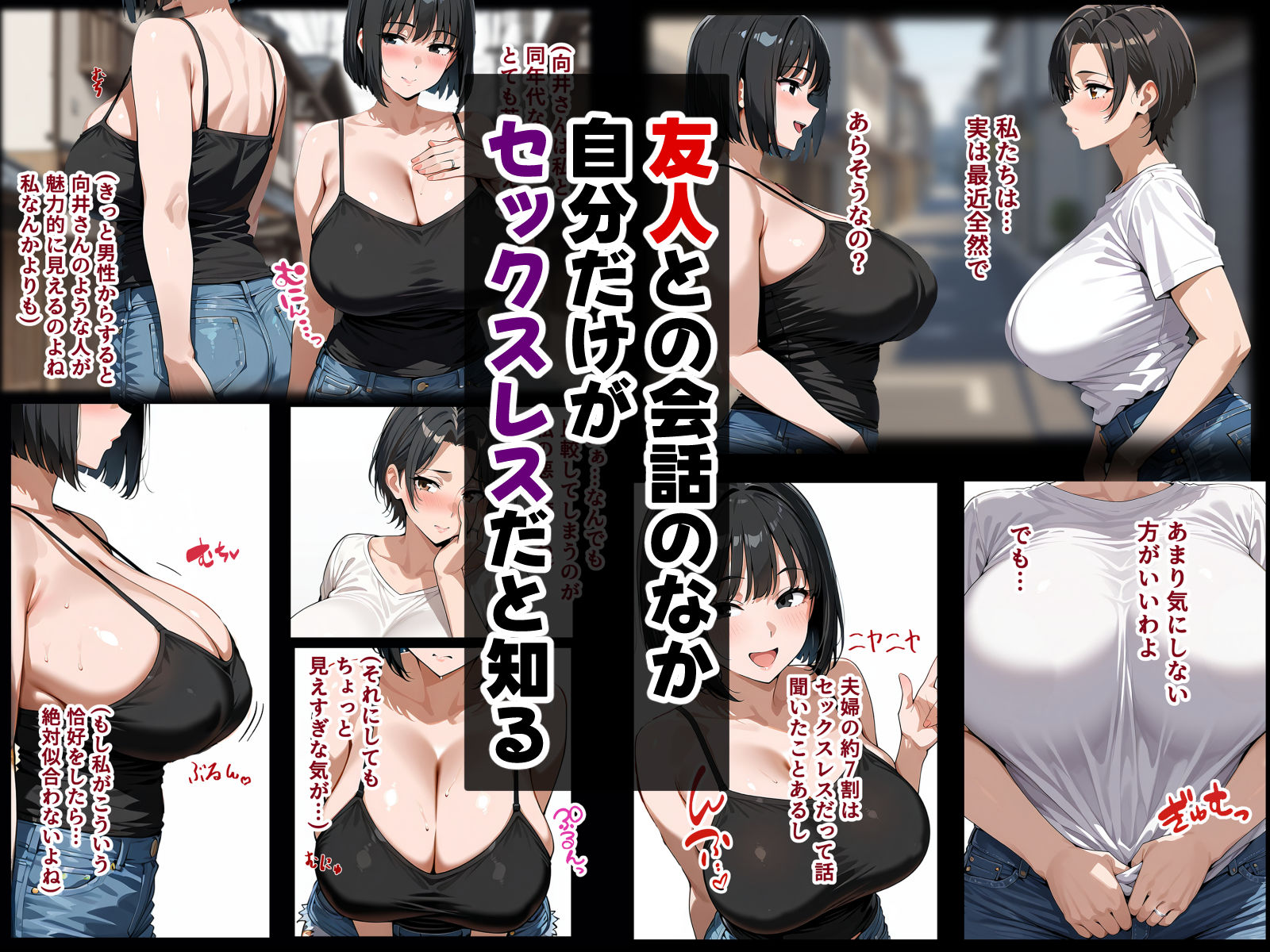 サンプル画像1:欲求不満な爆乳熟女は比較する(よろずや食堂) [d_564268]