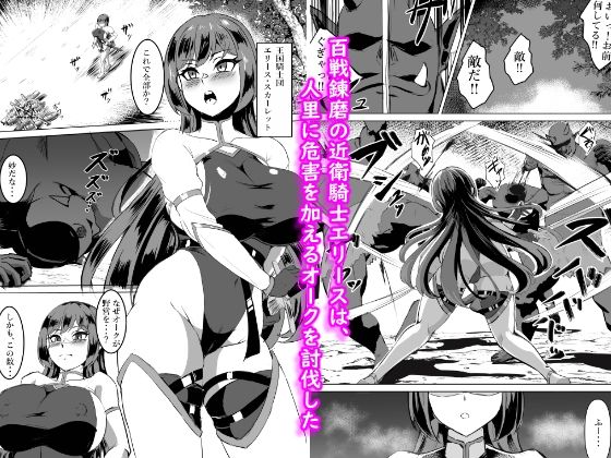 サンプル画像2:一騎当千の女騎士がオークに敗北し連続アクメ調教で快楽堕ちする話(鶏鴉麩（とりがらすーぷ）) [d_564888]