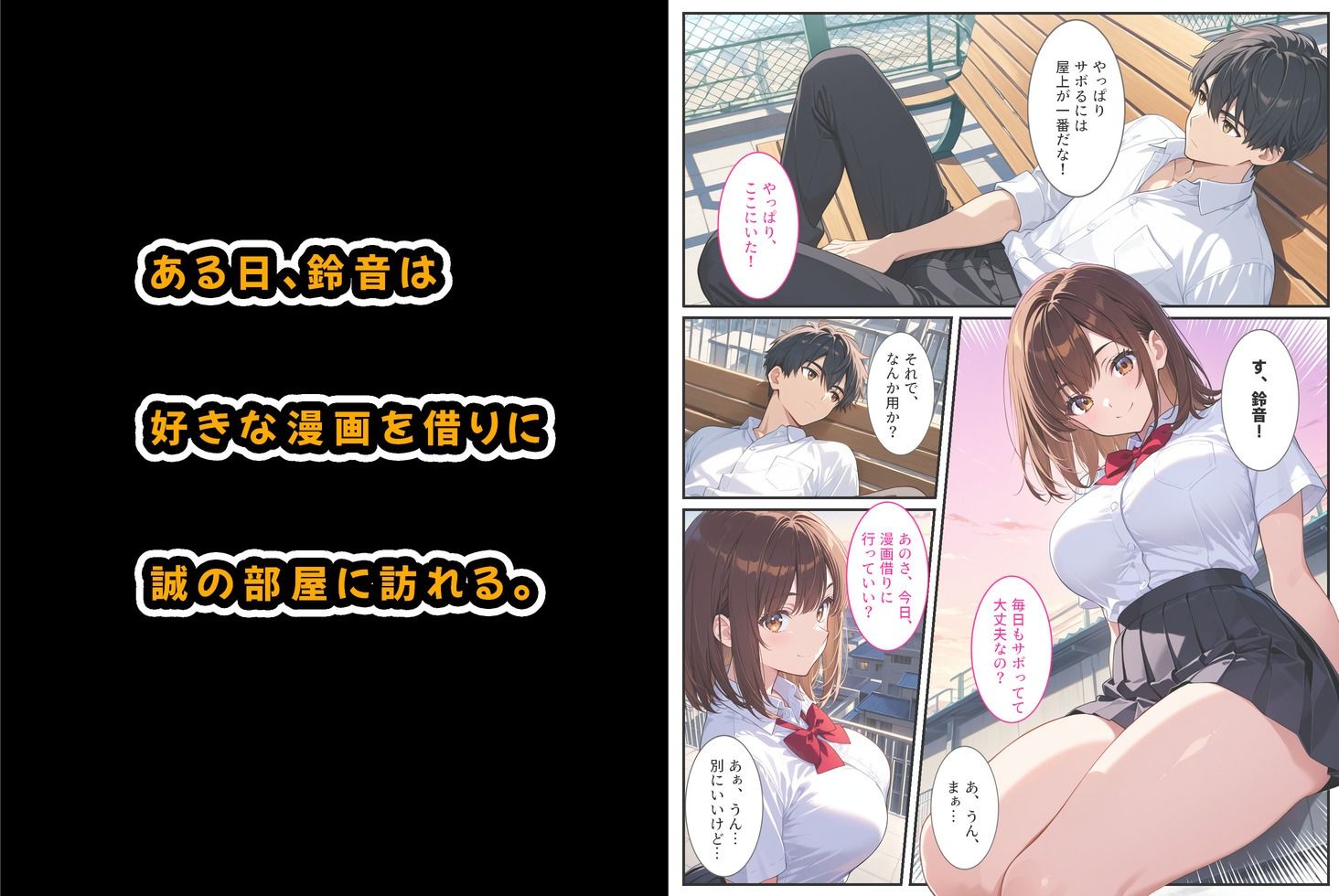 サンプル画像3:幼馴染が爆乳になったので催●アプリでヤっちゃいました！(StudioSR（妹･人妻･巨乳推し）) [d_565736]