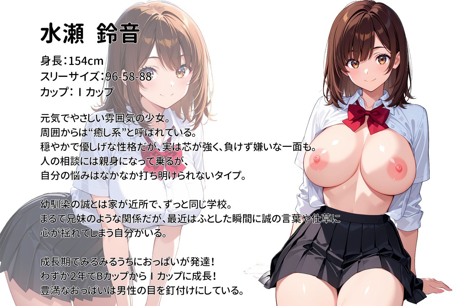 幼馴染が爆乳になったので催●アプリでヤっちゃいました! 画像8