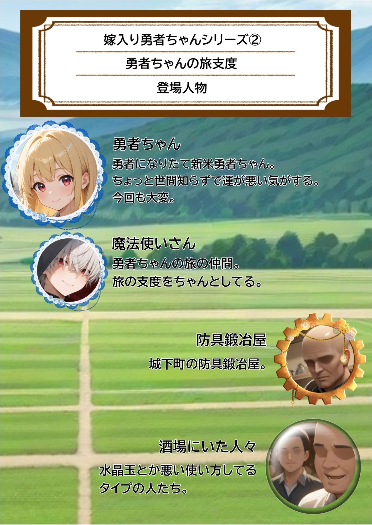 旅支度で失敗しちゃう勇者ちゃん1