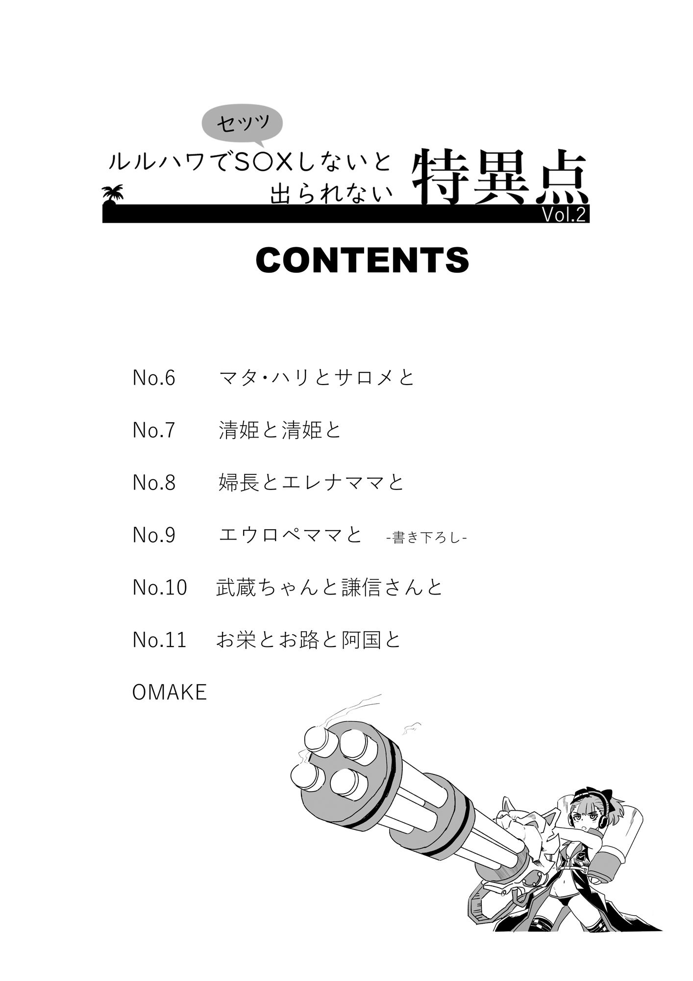 サンプル画像1:ルルハワでセッッしないと出られない特異点  Vol.2(トクサノハラエ) [d_567279]