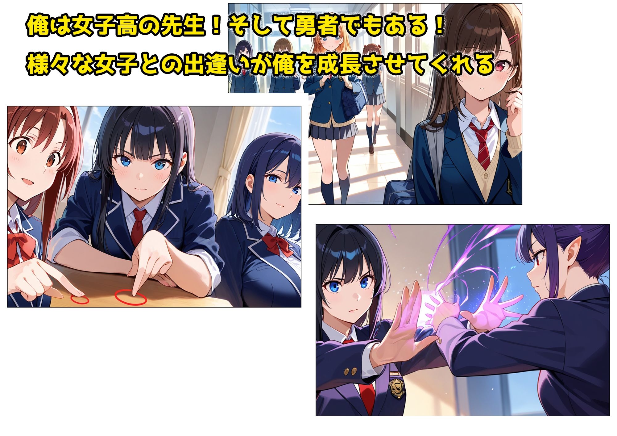 サンプル画像6:異世界転生 小さな村の催●先生2(BlueAct) [d_567438]