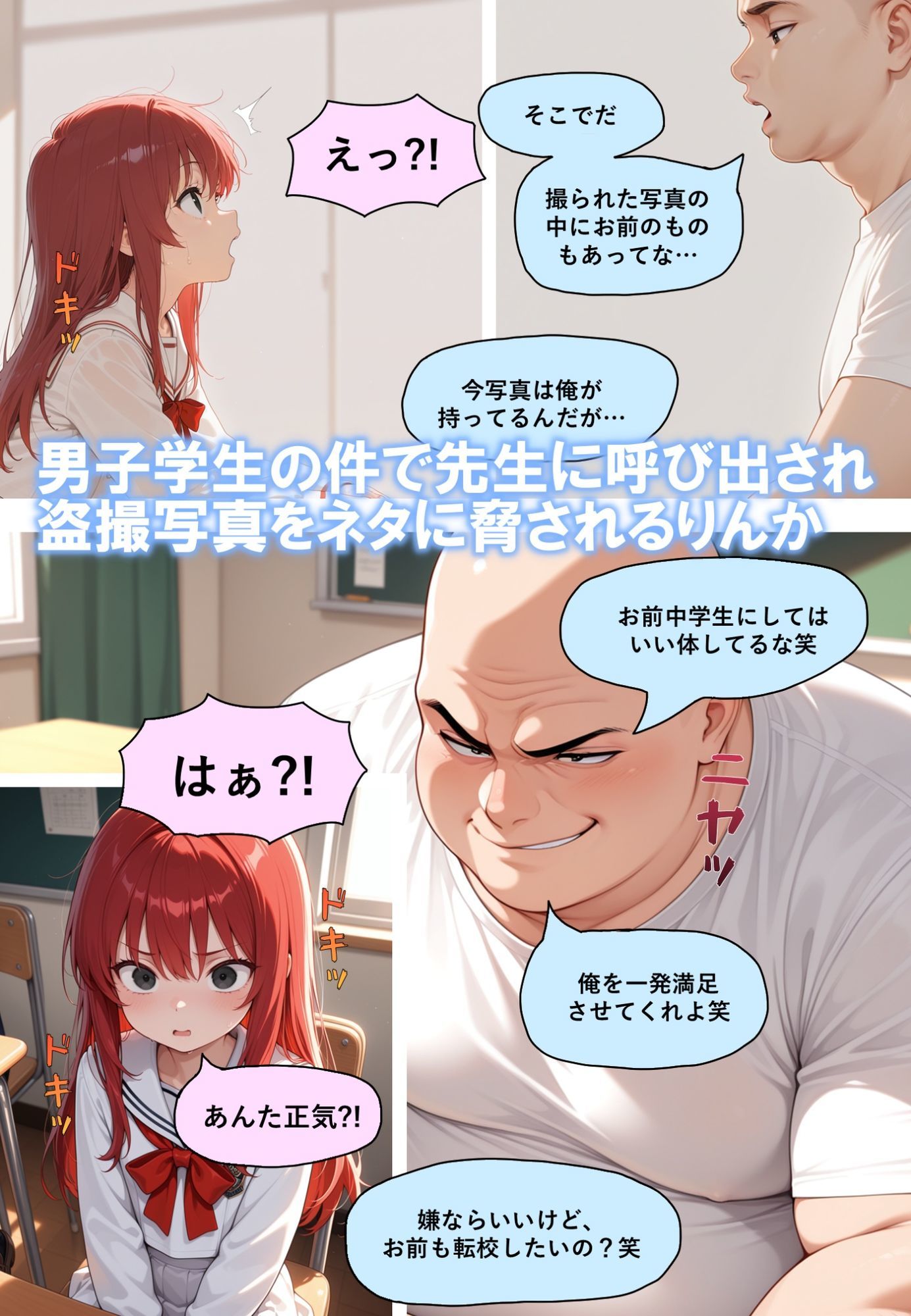 サンプル画像6:なまいき娘にお仕置きを！(きなこ餅) [d_567504]