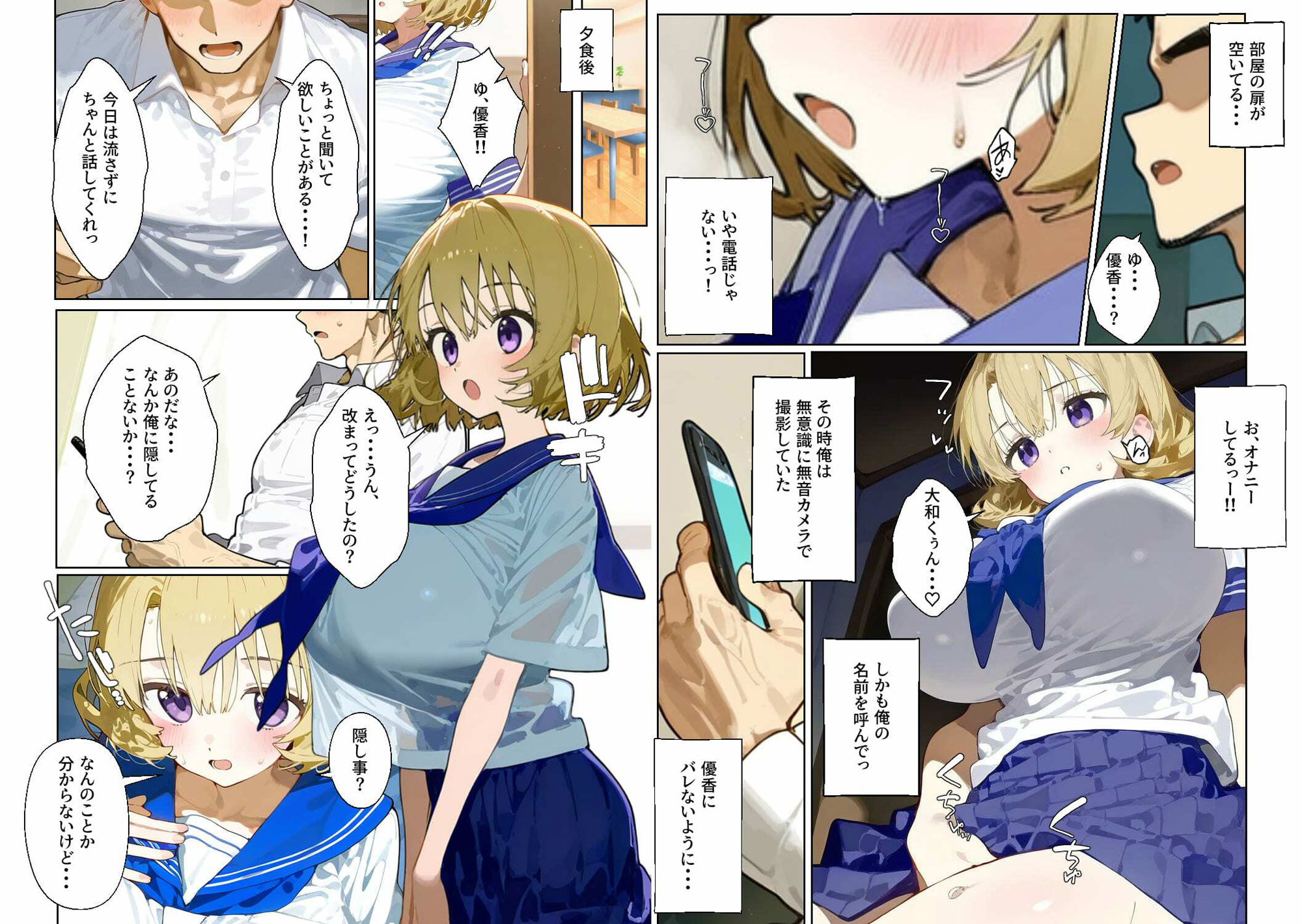 クラスメイトがある日突然家族になったら〜親の再婚で巨乳のクラスメイトと実の家族になってめちゃくちゃセックスする話〜 画像3