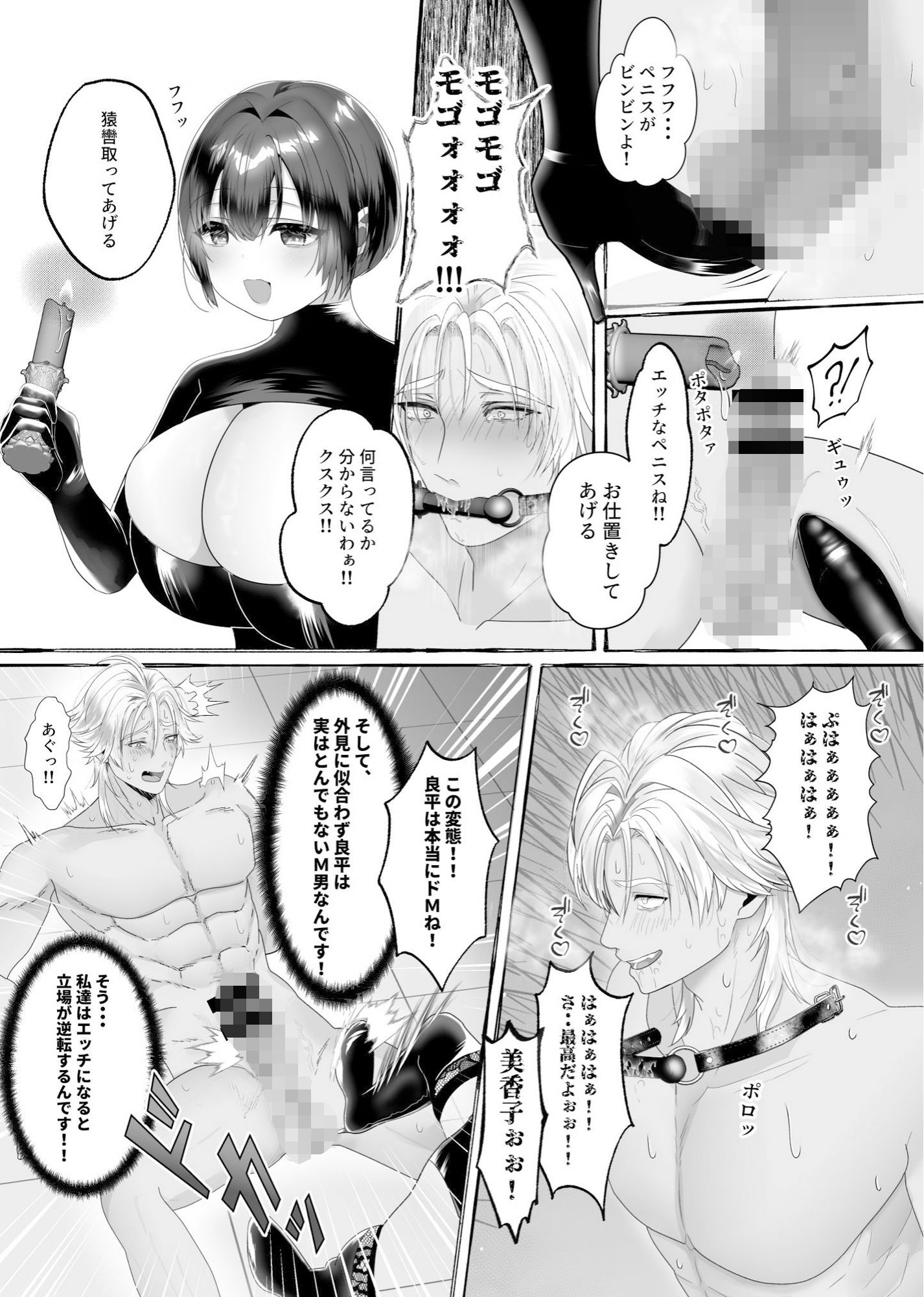 サンプル画像4:昼は淑女・・・夜はドS女王様(北斗七星) [d_568031]
