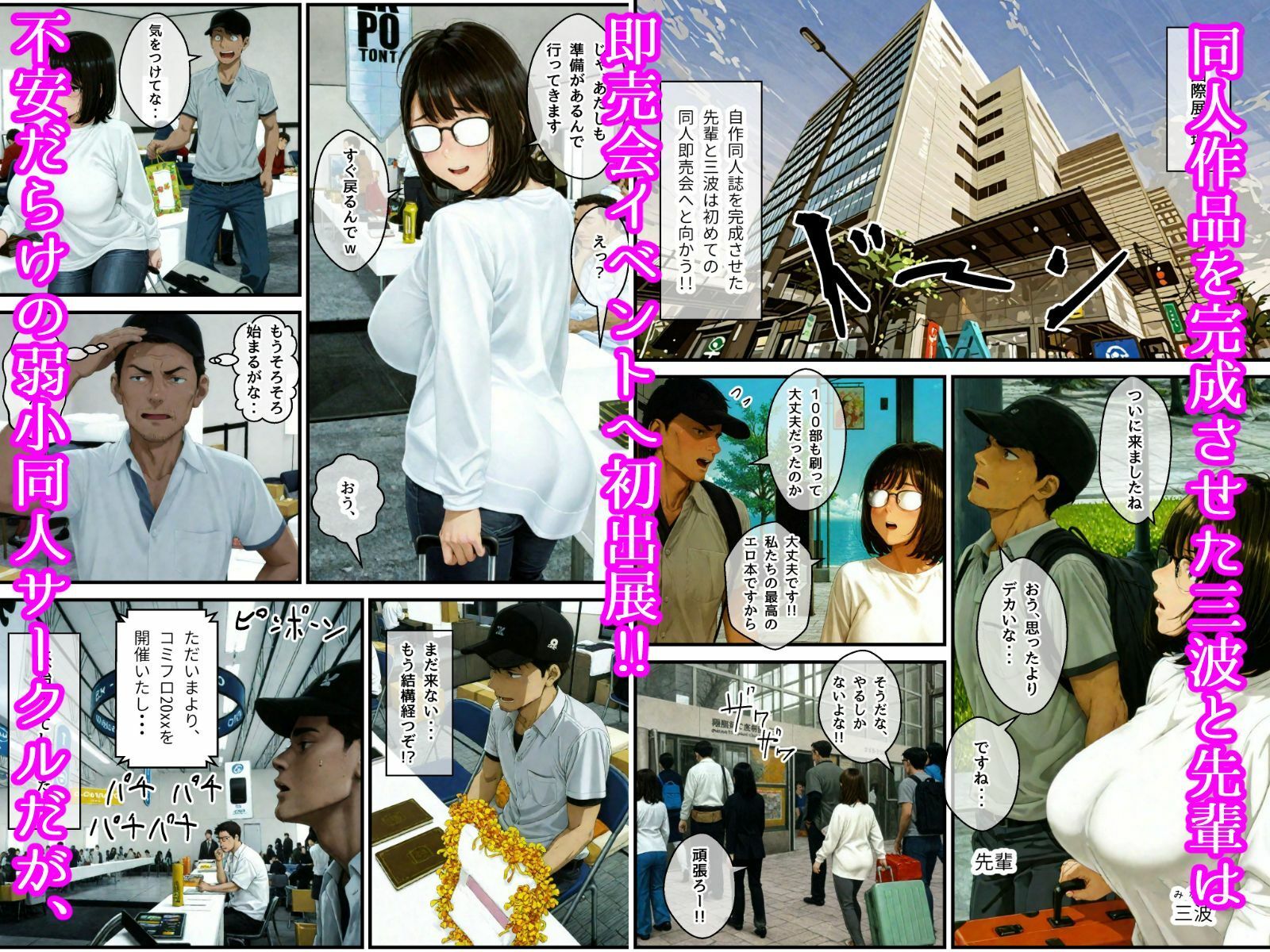 サンプル画像1:地味でオタクな女子とエロ漫画作ることになったんだが  コスプレ同人即売会編(アヤカシノイチ) [d_568226]