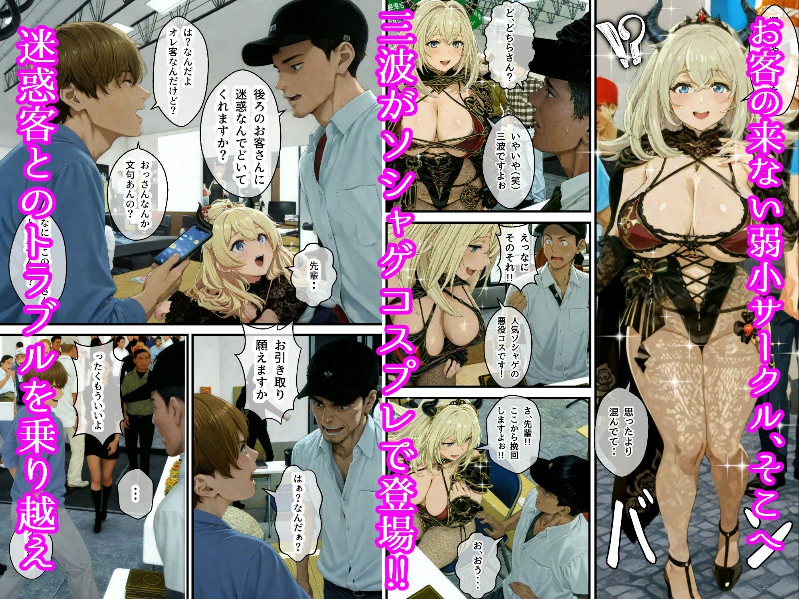 サンプル画像2:地味でオタクな女子とエロ漫画作ることになったんだが  コスプレ同人即売会編(アヤカシノイチ) [d_568226]