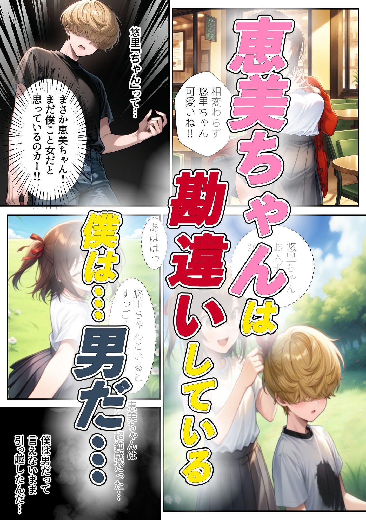 サンプル画像1:勘違い恵美ちゃんとの夜(しらかばさん) [d_568228]