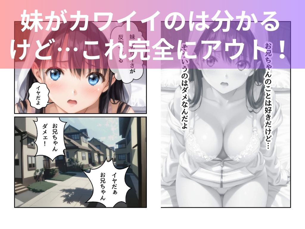 お兄ちゃんダメなんだよ 画像1