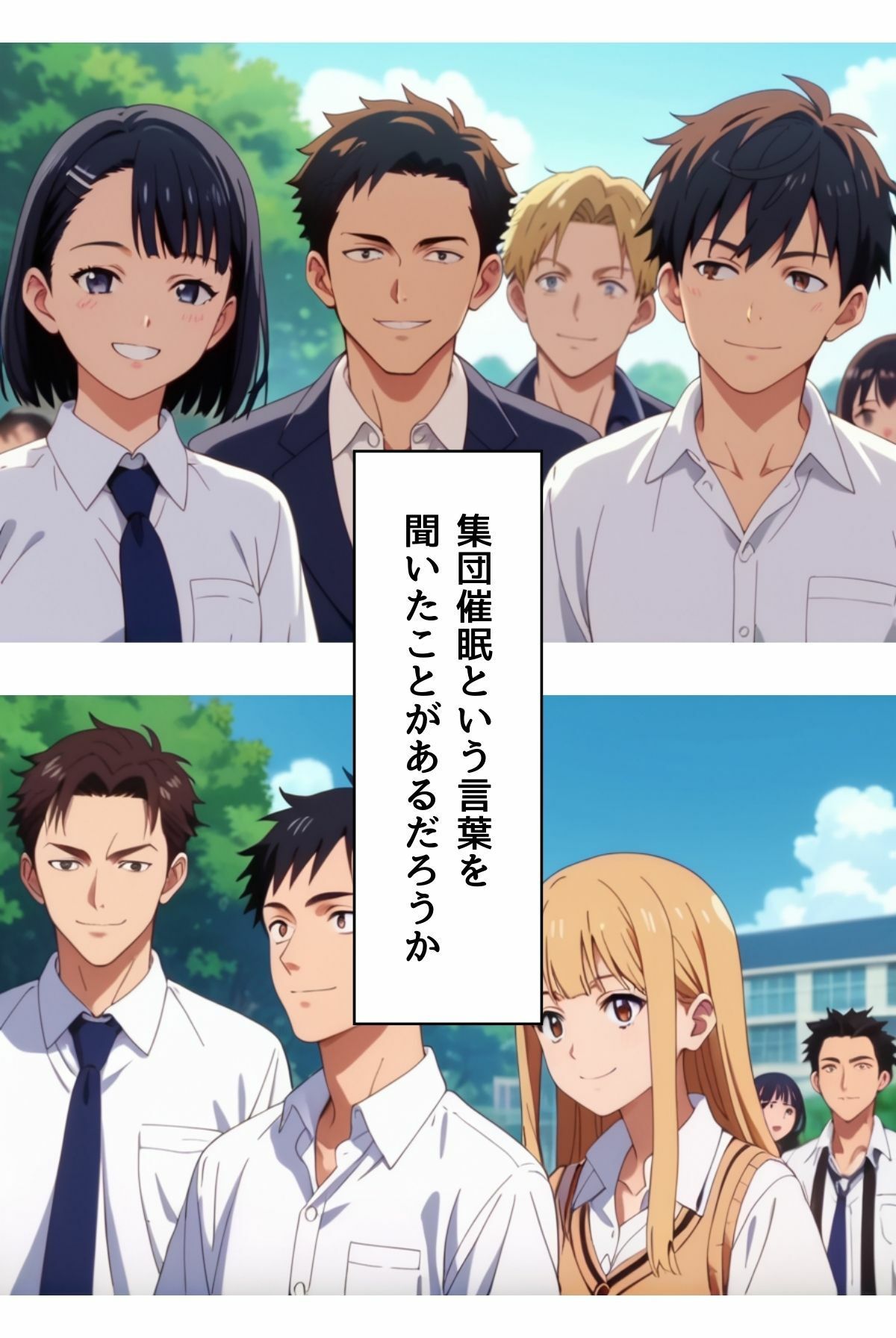 サンプル画像5:催淫スクール〜咽び泣くメス〇キたち〜【R指定】合冊版1ボーナストラック付き（フルカラー）(コミックダイス) [d_568730]