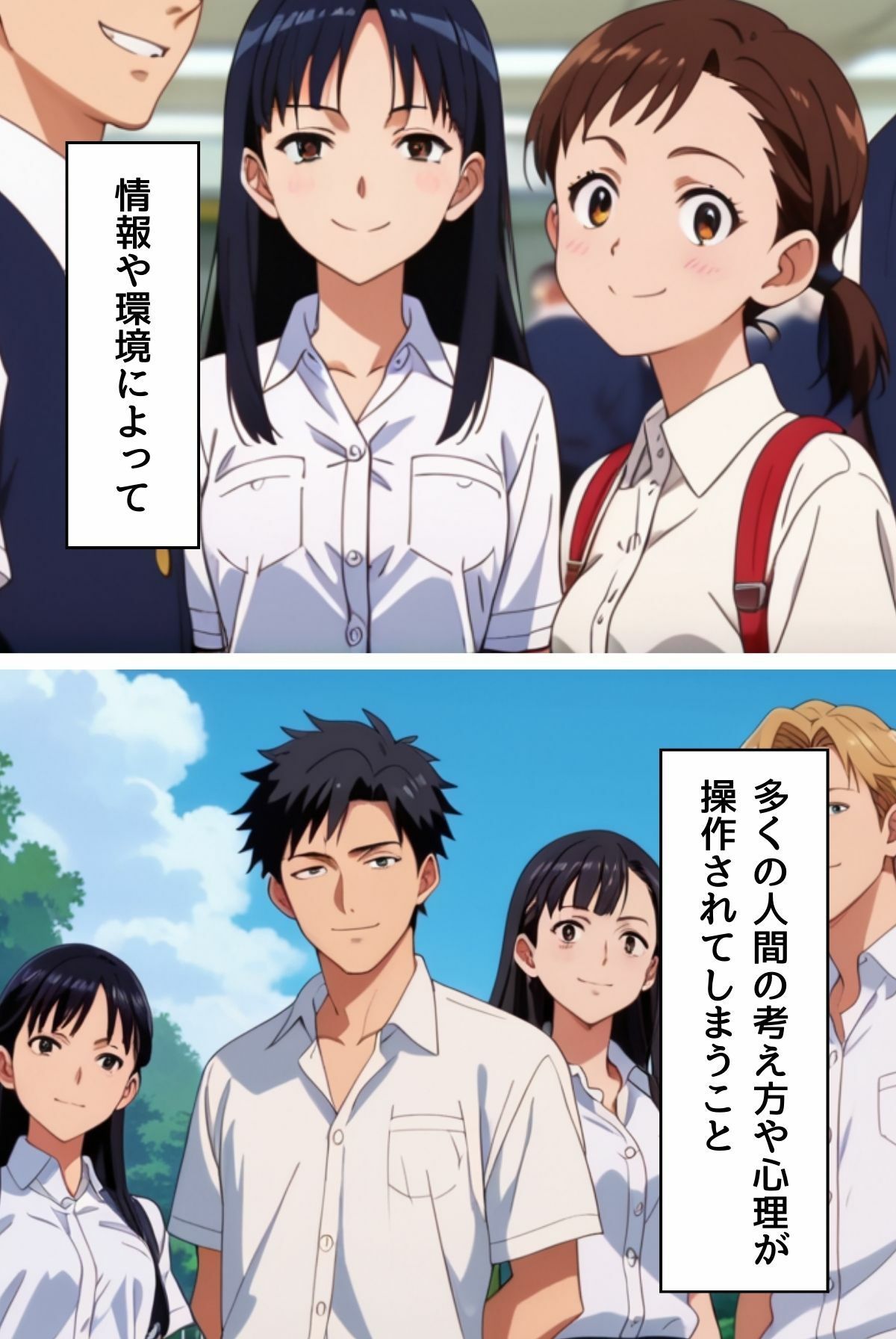 サンプル画像6:催淫スクール〜咽び泣くメス〇キたち〜【R指定】合冊版1ボーナストラック付き（フルカラー）(コミックダイス) [d_568730]