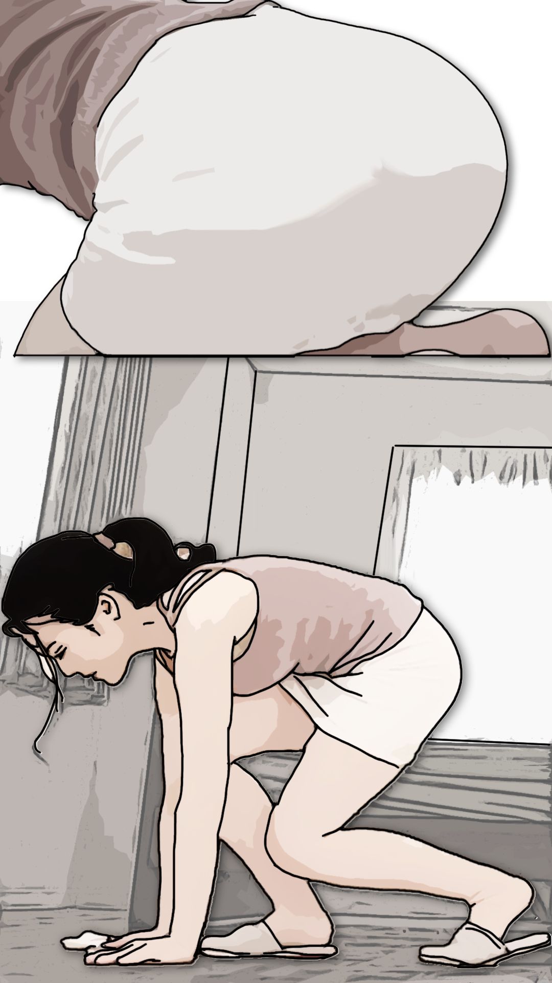 サンプル画像1:ブスな娘と付き合っている彼に挿入を許すまで(あいうえ男) [d_568865]
