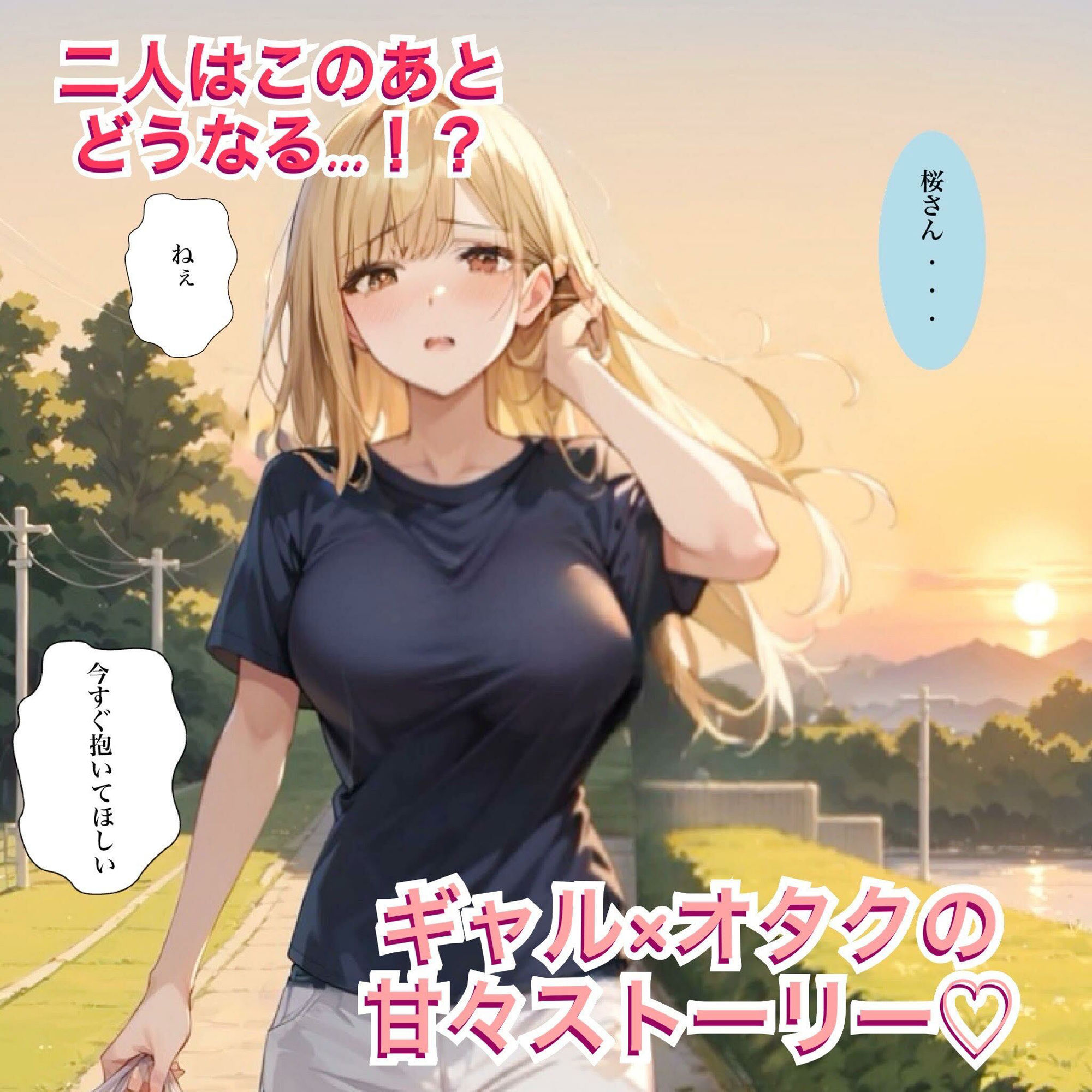 サンプル画像5:強気なギャルがオタクの俺にデレデレになった話(プロテイン) [d_569469]