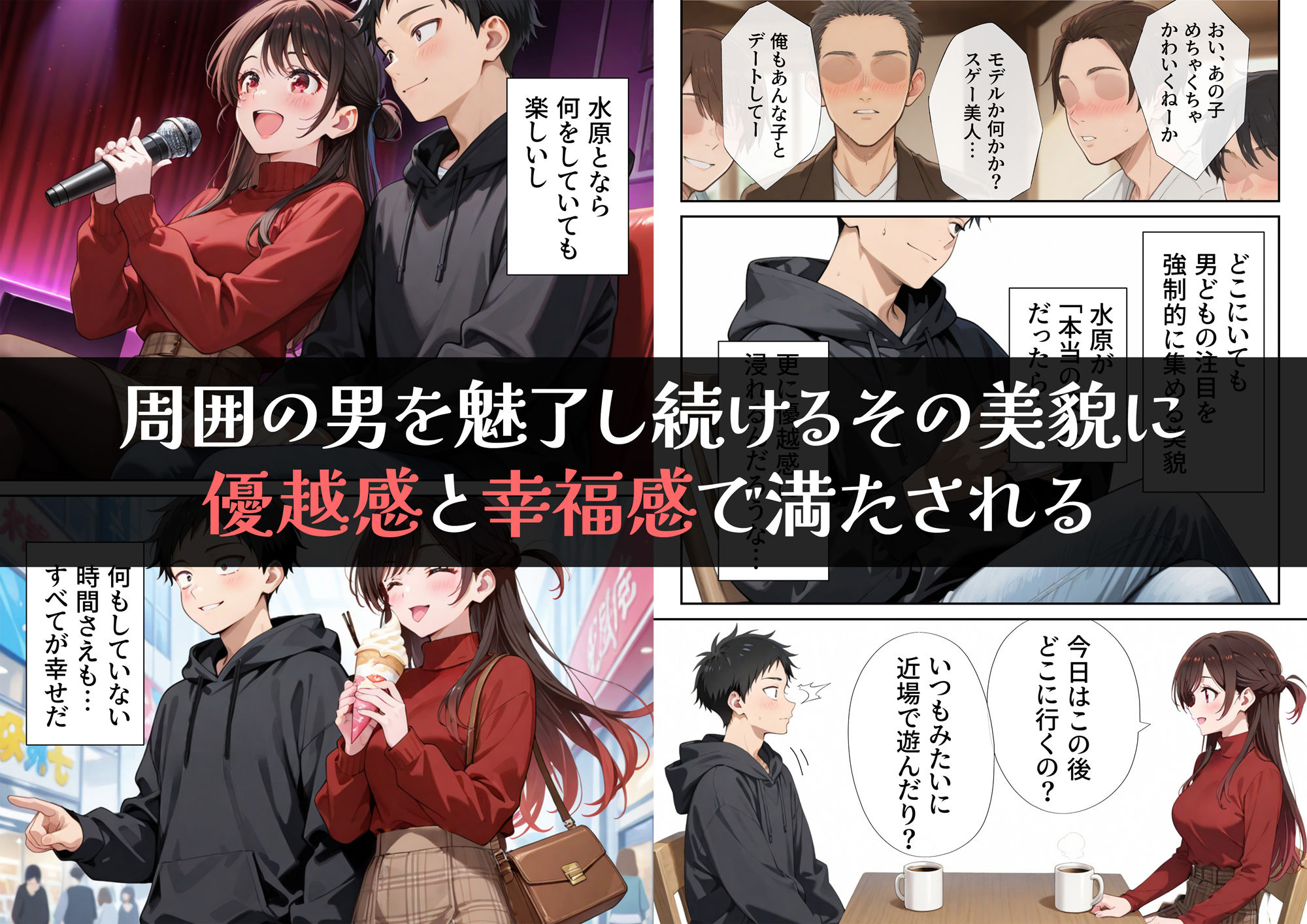 レンタル彼女、催◯洗脳で寝取ります 画像2