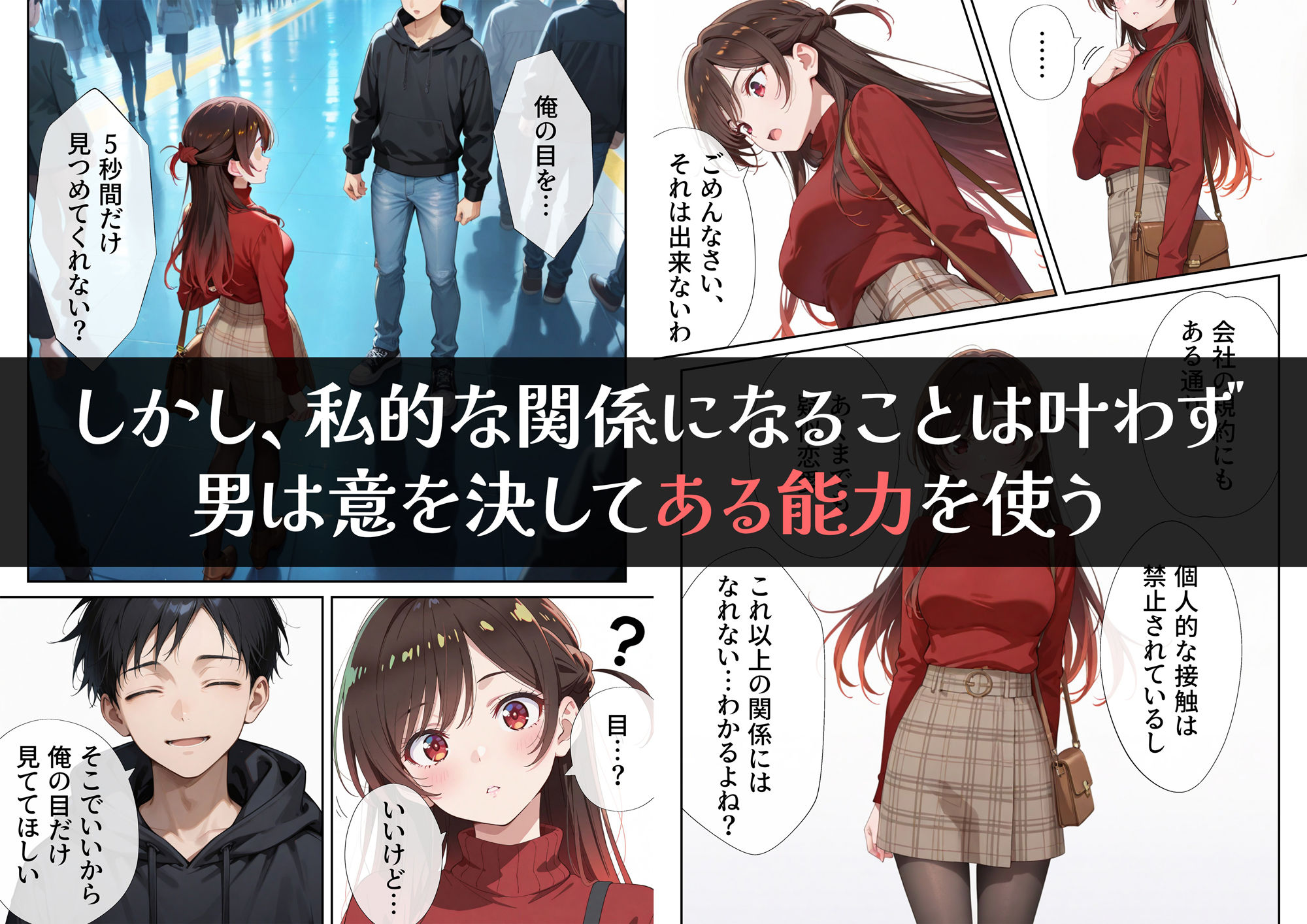 サンプル画像4:レンタル彼女、催◯洗脳で寝取ります(ニーハイ堂) [d_569690]