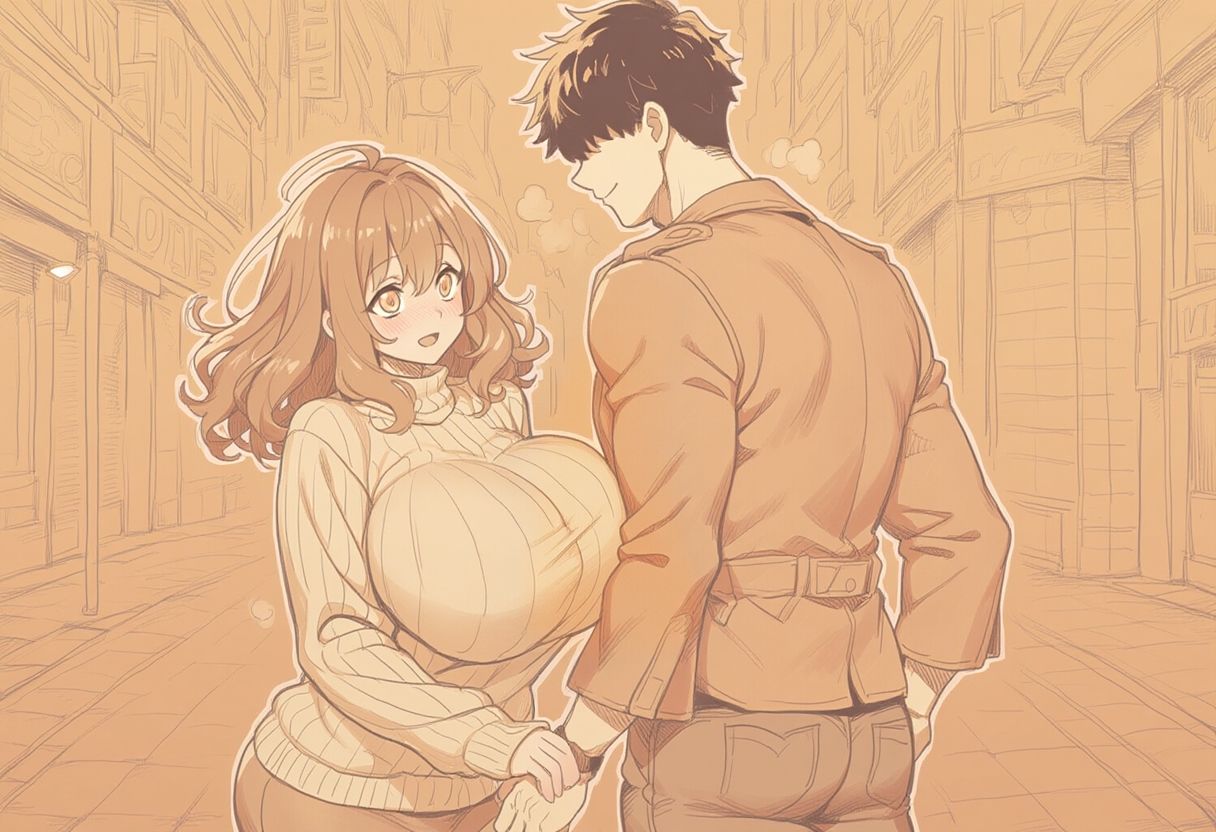 サンプル画像1:ライブ配信でイクッ！過激3姉妹の巨根チャレンジ【5-6章】(文味屋) [d_570019]