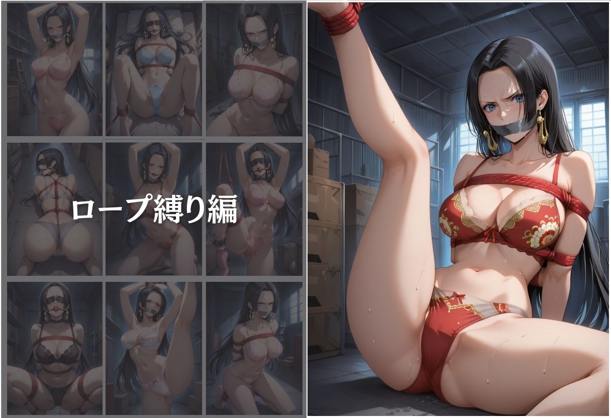 サンプル画像2:捕らわれた海賊女帝(オンナの館) [d_570139]