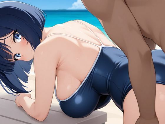 サンプル画像3:濡れたまま、抱かれて――スクール水着のサバイバル(nawomi) [d_570444]