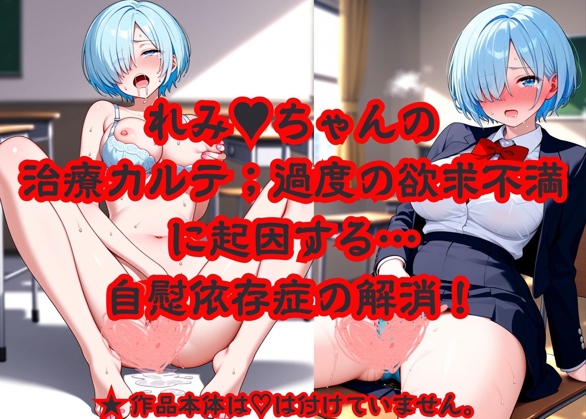 サンプル画像2:新 名門女子校の悩める女子校生マル秘治療 大作戦 れみの場合(AIiiii〜) [d_570486]