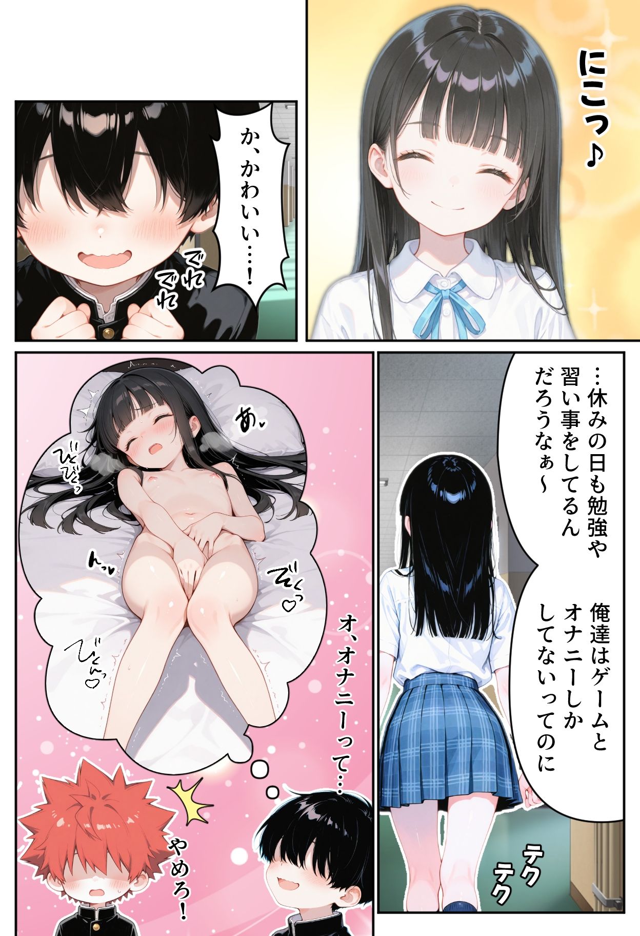 サンプル画像2:裏バイト令嬢(AI天獄) [d_570620]