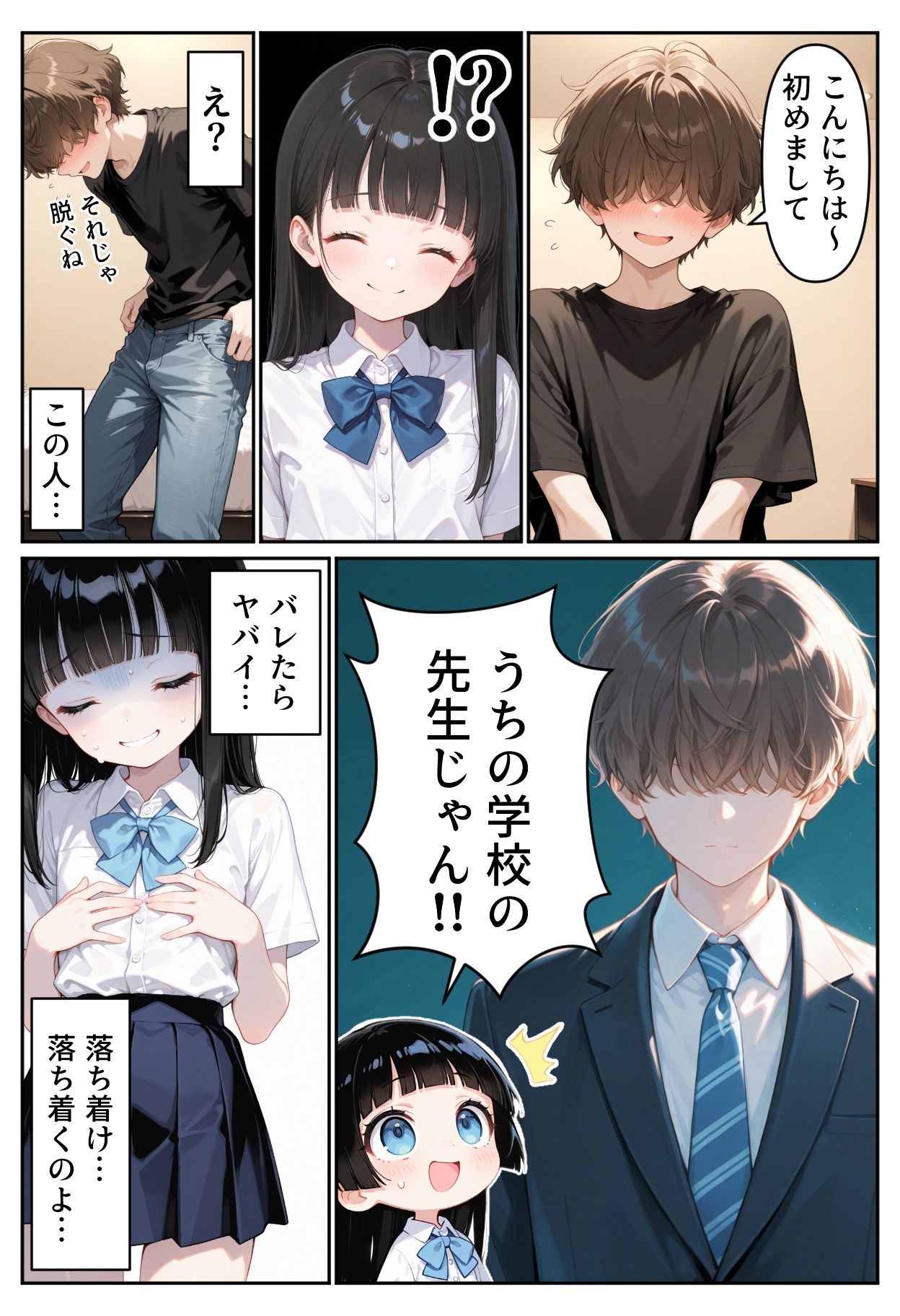 サンプル画像6:裏バイト令嬢(AI天獄) [d_570620]