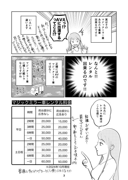 サンプル画像3:マジックミラー車に乗ろう(昭和の残党ちゃん) [d_571093]