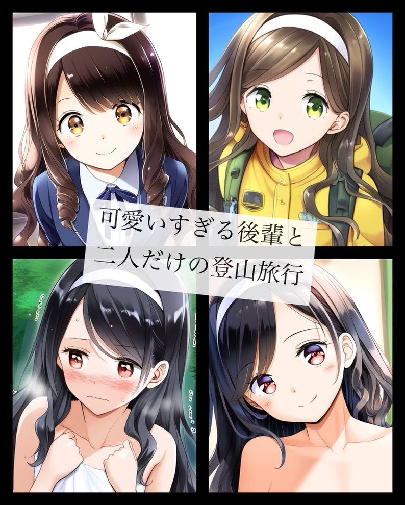 サンプル画像2:登山部の後輩が可愛さの暴力な件(大日本破廉恥団) [d_571696]