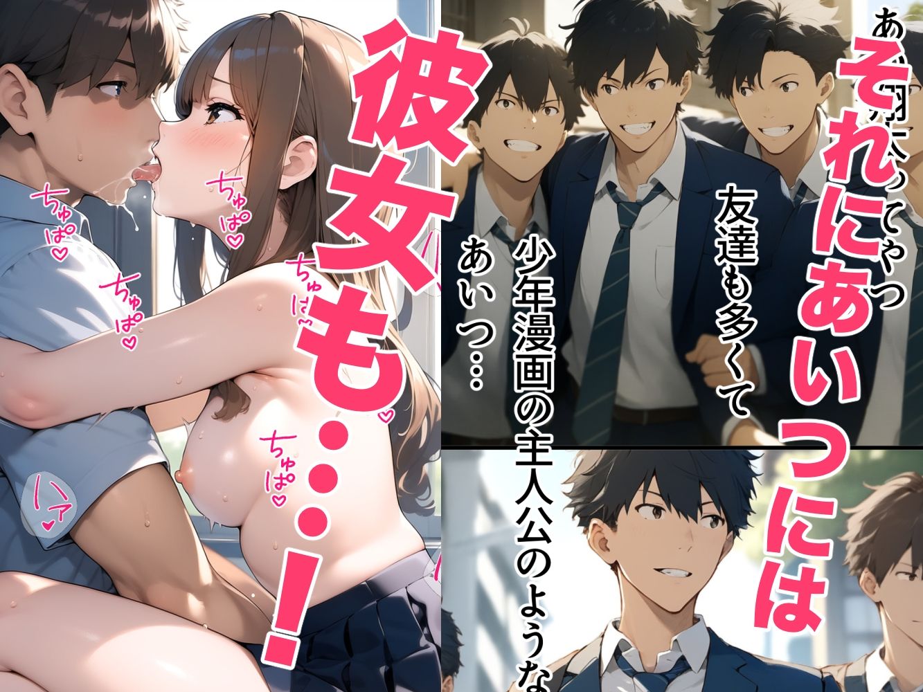 スクールカースト上位J Kと非モテの僕は実はセフレ!でも当然NTRの心配が!? 「校内恋愛ハマる関係」放課後セックスライフ 画像8