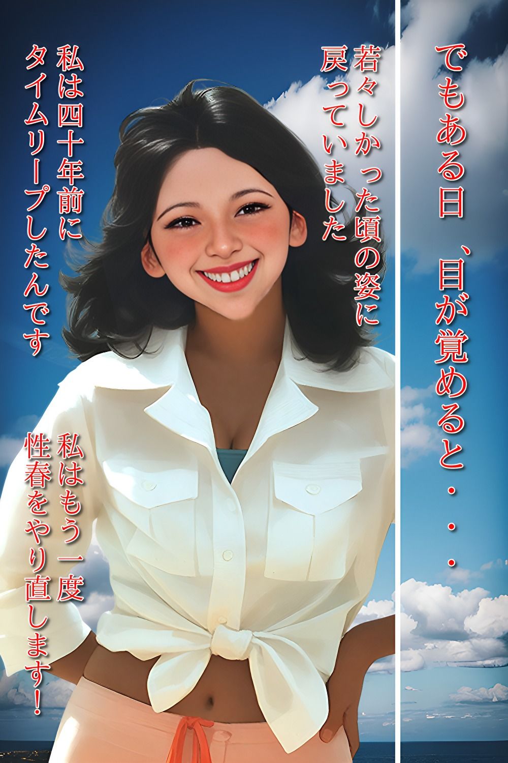 サンプル画像2:子供部屋おばさんの性春タイムリープ(U-Shop) [d_572358]