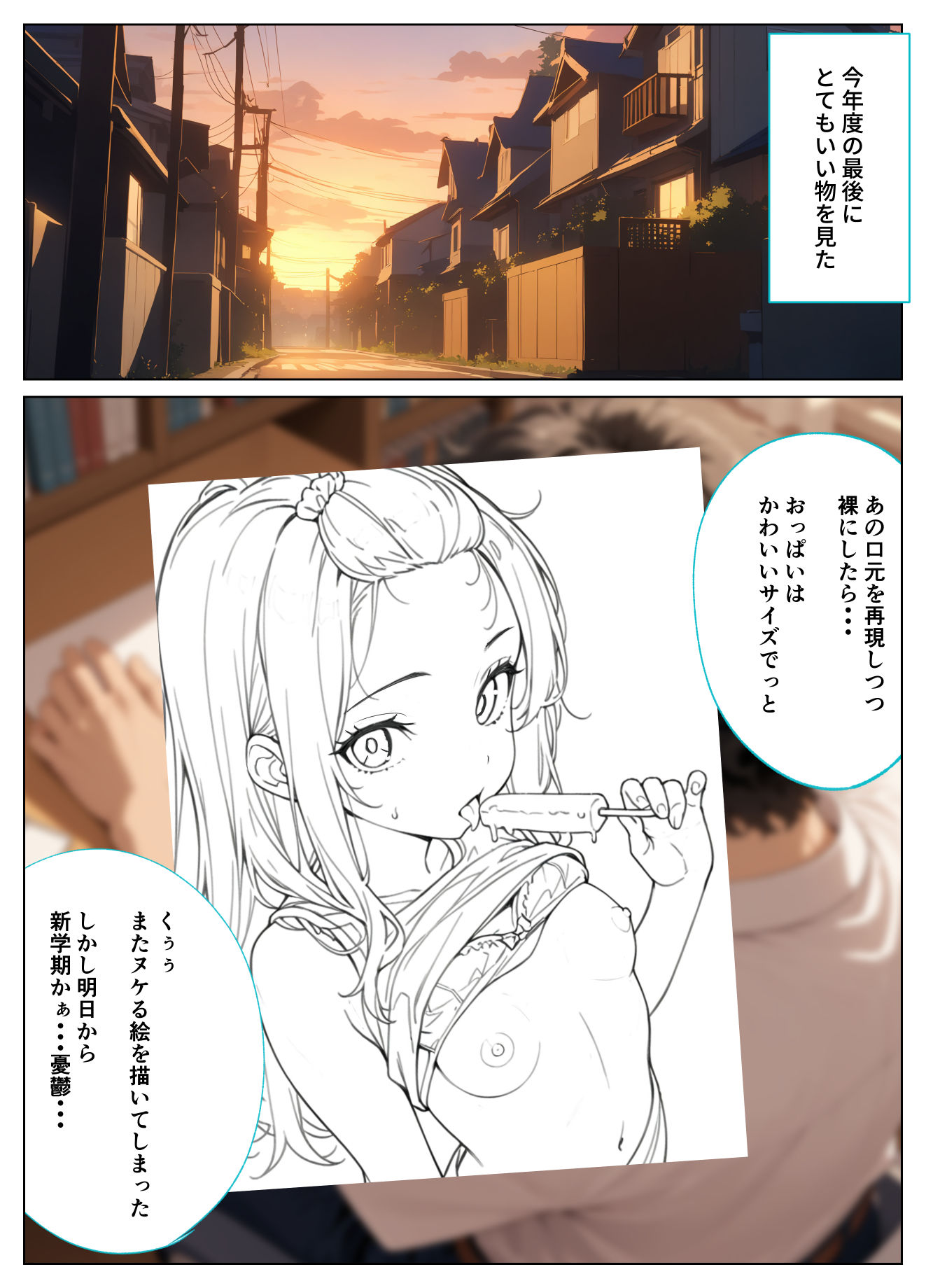 童貞モブがハーレム主人公になるまであと100日〜ぼっちメガネにイカされて〜 画像2